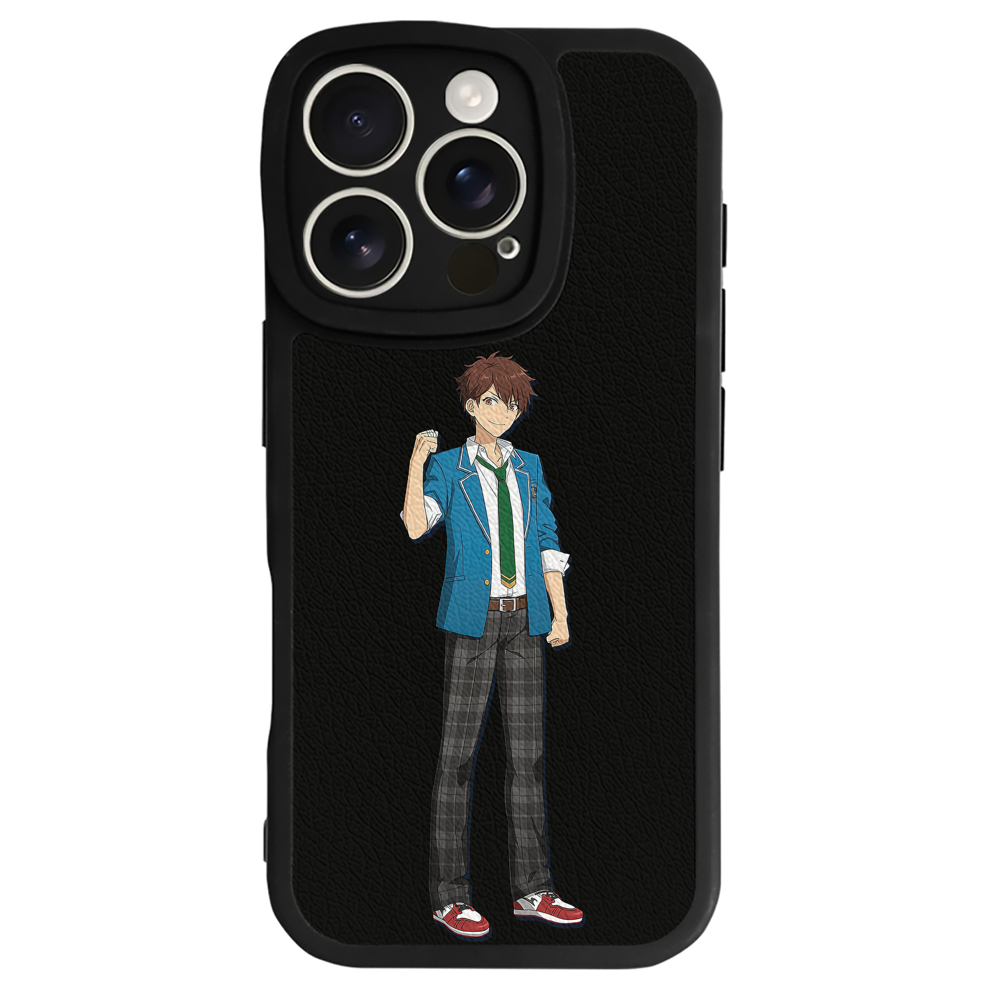 （画像用） あんさんぶるスターズ! Ensemble Stars 【iPhone 16シリーズ対応】シリコンスマホケース（レザー調） 材質：シリコン